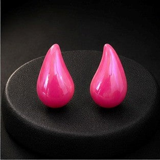 Aurora Teardrop Stud Earrings