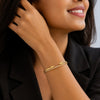 Celeste Arrow Crystal Cuff Bracelet