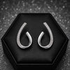 Celeste Curve Crystal Earrings