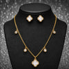 Pearl Clover Charm Jewellery