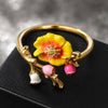 Blossom Charm Adjustable Ring