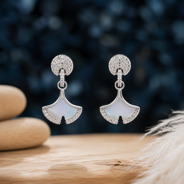 Pearl Shell Drop Earrings