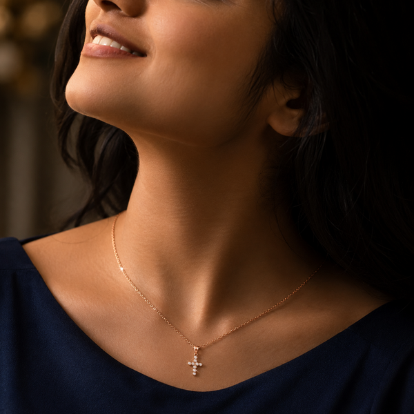 Eternal Grace Cross Necklace