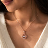 Aurora Teardrop Glow Necklace