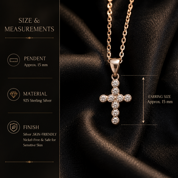 Eternal Grace Cross Necklace