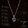 Crystal Heart Solitaire Necklace