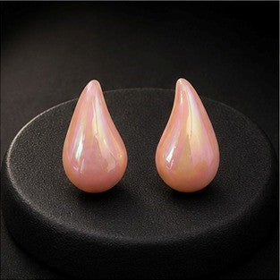 Aurora Teardrop Stud Earrings