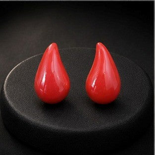 Aurora Teardrop Stud Earrings