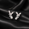 Pearl Butterfly Bloom Earrings