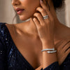 Luxe Crystal Nail Bangle & Ring Set