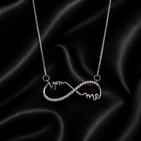 Forever You & Me Infinity Necklace