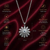 Snowflake Bloom Pendant Necklace