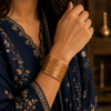 Golden Cascade Cuff