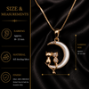 Moonlight Cat Charm Necklace