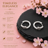 Classic Greek Pattern Hoop Earrings