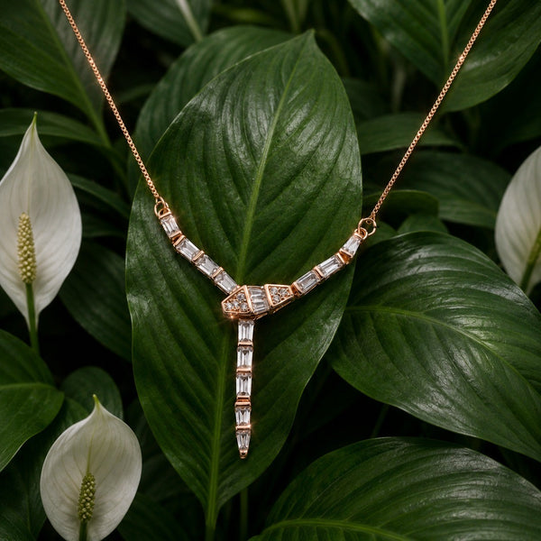 Celeste Drop Y Necklace