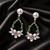 Pearl Blossom Drop Earrings