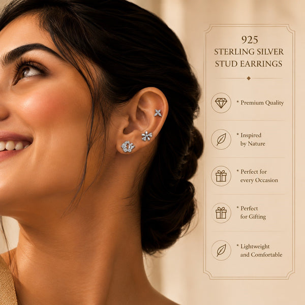 Butterfly Bloom Stud Set