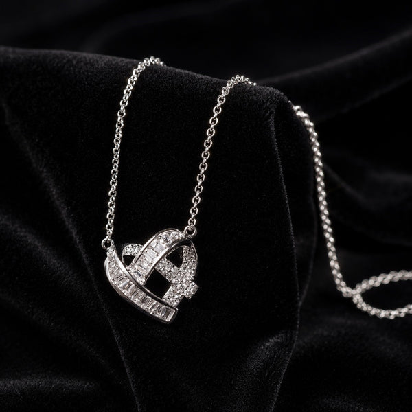 Infinity Love Heart Necklace