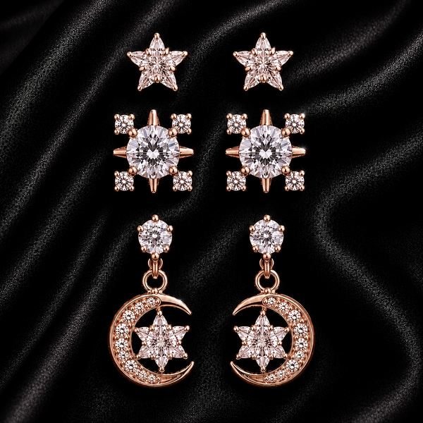 Celestial Spark Stud Set