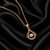 Aurora Teardrop Glow Necklace