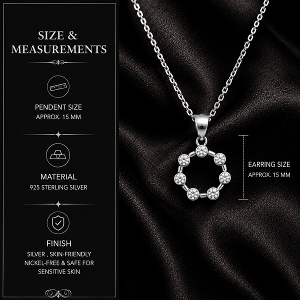 Aurora Halo Necklace