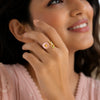Blush Daisy Bloom Ring