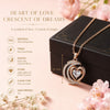 Celestial Love Moon Necklace