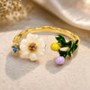 Ivory Bloom Garden Ring