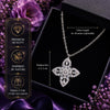 Crystal Bloom Statement Pendant