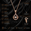 Aurora Teardrop Glow Necklace