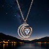 Celestial Love Moon Necklace