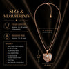 Butterfly Heart Grace Necklace