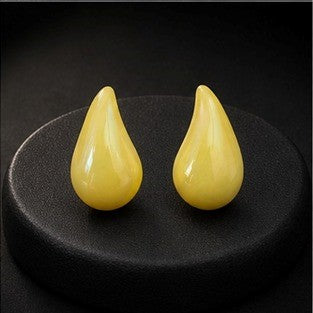 Aurora Teardrop Stud Earrings