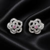 Blossom Spark Pink Stud Earrings
