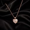 Butterfly Heart Grace Necklace