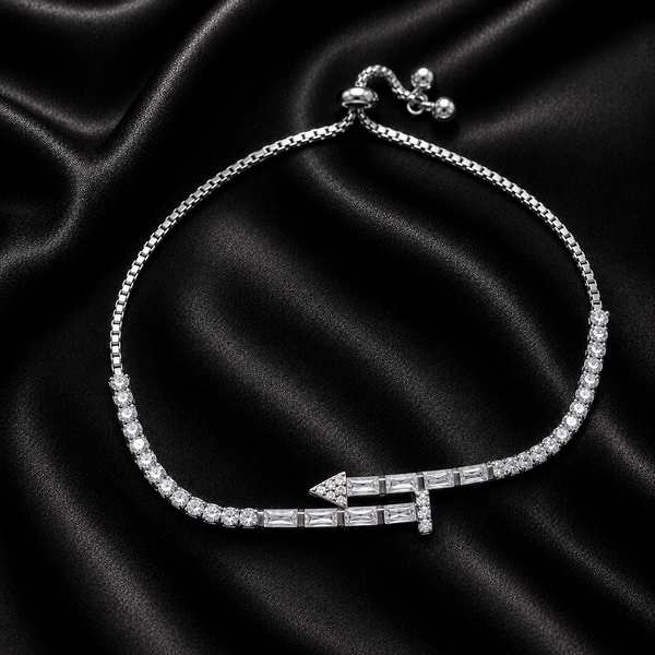 Silver Arrow Grace Bracelet
