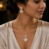 Pearl Clover Elegance Jewelry Set