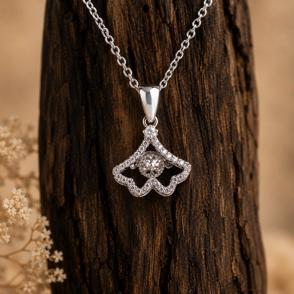 Delicate Sparkle Drop Necklace