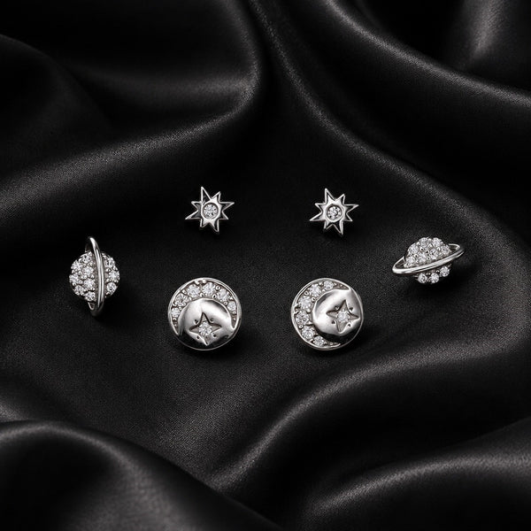 Celestial Glow Stud Set