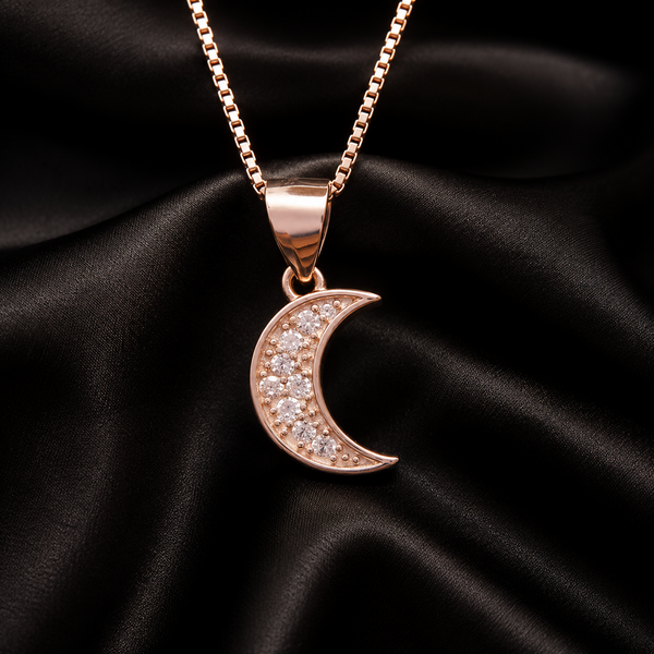 Celestial Crescent Necklace