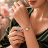 Rose Whisper Heart Bracelet