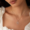 Celestial Heart Orbit Necklace