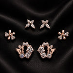 Butterfly Blossom Sparkle Stud