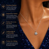 Snowflake Bloom Pendant Necklace