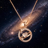 Celestial Heart Orbit Necklace