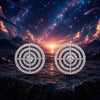 Celestial Halo Stud Earrings