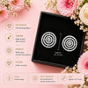 Celestial Halo Stud Earrings