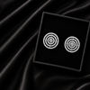 Celestial Halo Stud Earrings