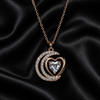 Celestial Love Moon Necklace